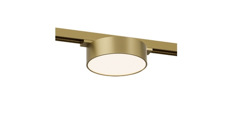 Трековый однофазный светильник Denkirs Shine flow DK5762-SB