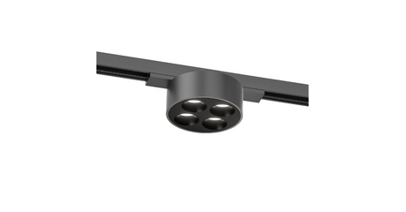 Трековый однофазный светильник Denkirs Shine grill DK5772-DN