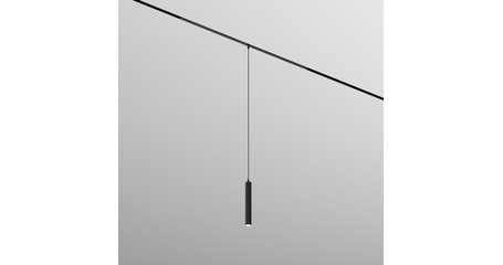 Трековый однофазный светильник Denkirs Simple Spot DK8208-BK