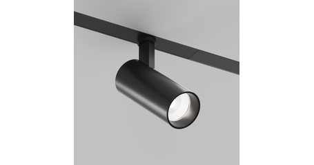 Трековый однофазный светильник Denkirs Simple Spot DK8210-BK