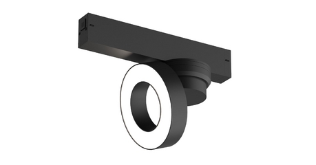 Трековый однофазный светильник Denkirs Smart Linear DK8027-BK