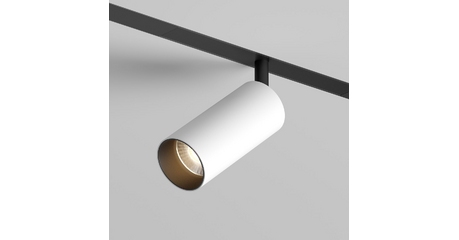 Трековый однофазный светильник Denkirs Smart Spot DK8040-BW+BK
