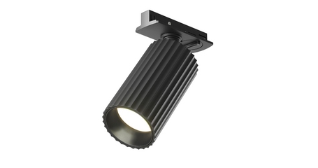 Трековый однофазный светильник Maytoni Calipso TR218-1-GU10-BK