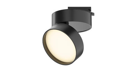 Трековый однофазный светильник Maytoni Onda TR007-1-18W3K-B-1