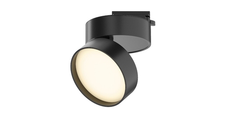 Трековый однофазный светильник Maytoni Onda TR007-1-18W3K-B-1