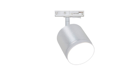 Трековый однофазный светильник Maytoni Polar TR088-1-GX53-S