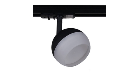 Трековый однофазный светильник Reluce 53008-9.3-001CT GX53 BK