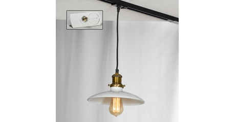 Трековый светильник однофазный Lussole LOFT Track Lights LSP-9605-TAW