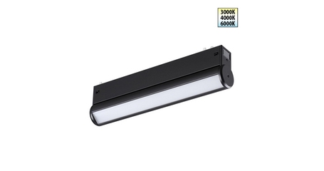 Трековый светодиодный светильник с переключателем цветовой темперетуры Novotech Port Vector 359950