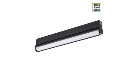 Трековый светодиодный светильник с переключателем цветовой темперетуры Novotech Port Vector 359952