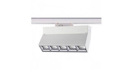 Трековый трехфазный светильник Novotech Eos 358667