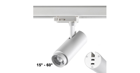 Трековый трехфазный светильник Novotech Nail 359030