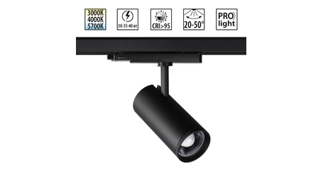 Трековый трехфазный светильник Novotech Port Nail 359584