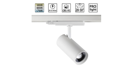 Трековый трехфазный светильник Novotech Port Nail 359585