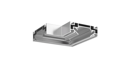 Угол профиля для натяжного потолока Denkirs TR3000 TR3031-AL