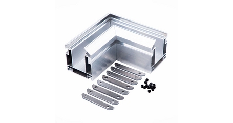 Угол-соединитель (8 прямых соединителей+16 винтов в комплекте) ST Luce Skyline 48 ST003.199.03