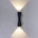 Уличный настенный Reluce 86876-9.2-001JH LED2*3W BK RLOS