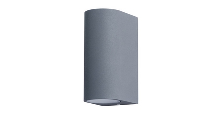 Уличный настенный светильник Arte Lamp A3102AL-2GY