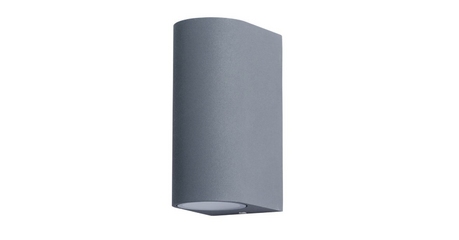 Уличный настенный светильник Arte Lamp A3102AL-2GY