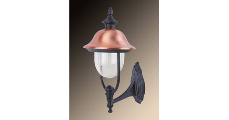 Уличный настенный светильник Arte Lamp Barcelona A1482AL-1BK