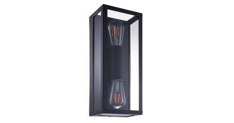 Уличный настенный светильник Arte Lamp Belfast A4569AL-2BK