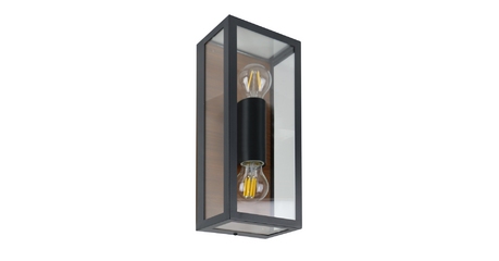 Уличный настенный светильник Arte Lamp Belfast A4569AL-2BR