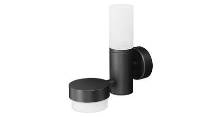 Уличный настенный светильник Arte Lamp Budapest A2360AL-2BK