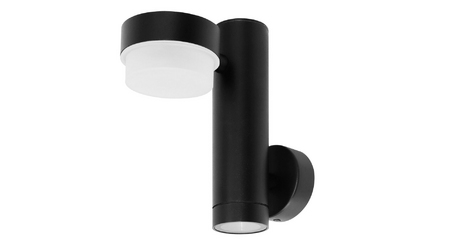 Уличный настенный светильник Arte Lamp Budapest A2362AL-2BK