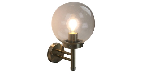 Уличный настенный светильник Arte Lamp Gazebo A8365AL-1SS