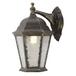 Уличный настенный светильник Arte Lamp Genova A1202AL-1BN