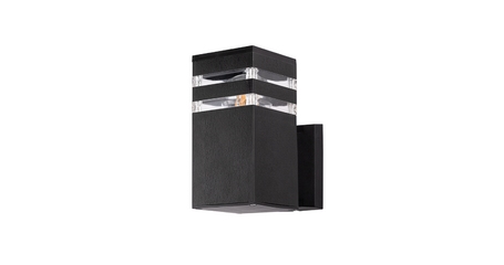 Уличный настенный светильник Arte Lamp Hadar A4421AL-1BK