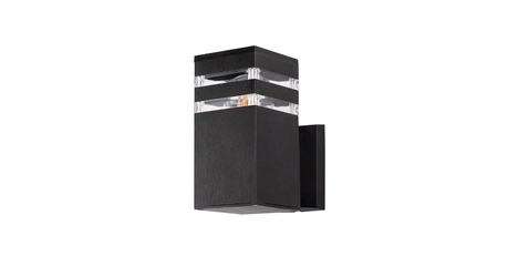 Уличный настенный светильник Arte Lamp Hadar A4421AL-1BK