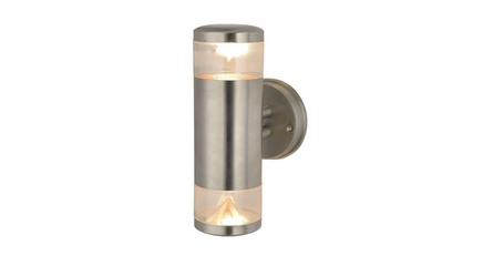 Уличный настенный светильник Arte Lamp Intrigo A8161AL-2SS