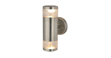 Уличный настенный светильник Arte Lamp Intrigo A8161AL-2SS