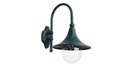 Уличный настенный светильник Arte Lamp Malaga A1082AL-1BG
