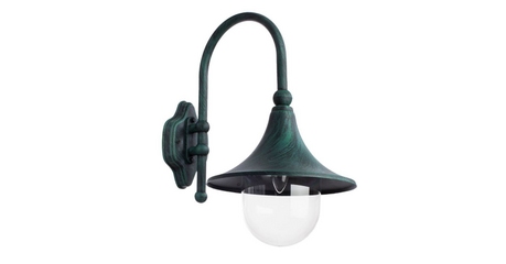 Уличный настенный светильник Arte Lamp Malaga A1082AL-1BG