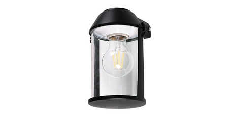 Уличный настенный светильник Arte Lamp Minchir A8306AL-1BK