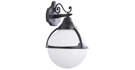 Уличный настенный светильник Arte Lamp Monaco A1492AL-1BK