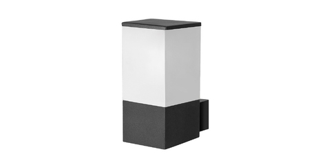 Уличный настенный светильник Arte Lamp Plate A3710AL-1BK