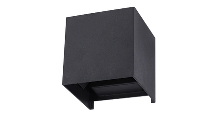 Уличный настенный светильник Arte Lamp Rullo A1714AL-2BK