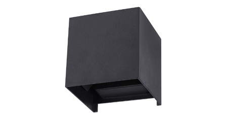 Уличный настенный светильник Arte Lamp Rullo A1714AL-2BK