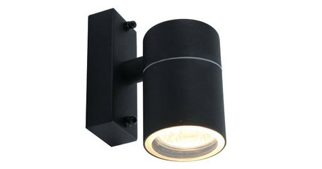 Уличный настенный светильник Arte Lamp Sonaglio A3302AL-1BK