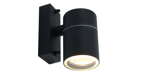 Уличный настенный светильник Arte Lamp Sonaglio A3302AL-1BK