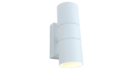 Уличный настенный светильник Arte Lamp Sonaglio A3302AL-2WH