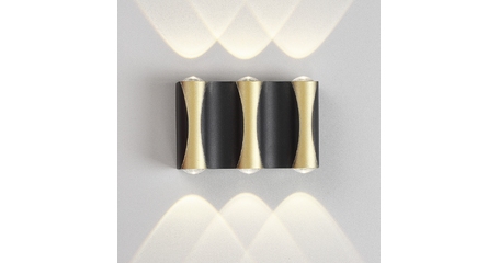 Уличный настенный светильник Crystal Lux CLT 022W3 BL-GO 4000K