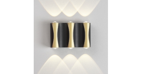 Уличный настенный светильник Crystal Lux CLT 022W3 BL-GO 4000K