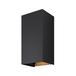 Уличный настенный светильник Maytoni Drape O525WL-L20B3K