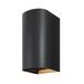 Уличный настенный светильник Maytoni Drape O526WL-L20B3K