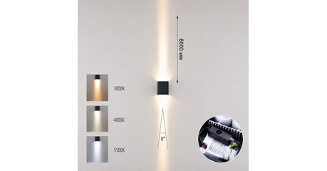 Уличный настенный светильник Odeon Light Nature Arrow 7188/10WLP