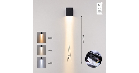 Уличный настенный светильник Odeon Light Nature Arrow 7188/5WLP